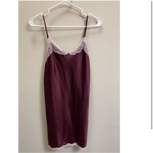 Silk slip dress victora secert vintage